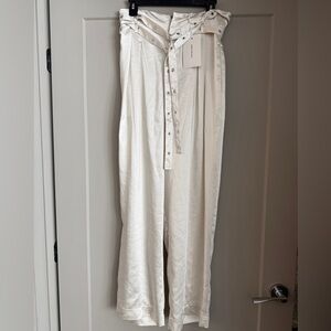 Noli Shop satin pants NWT M